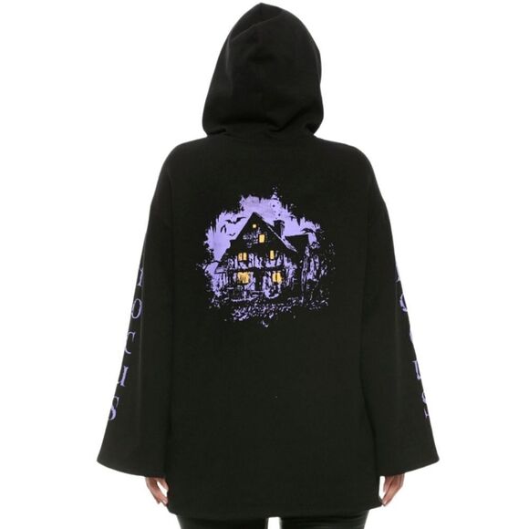 Her Universe Disney Hocus Pocus Bell Sleeve Juniors Hoodie - Picture 1 of 5